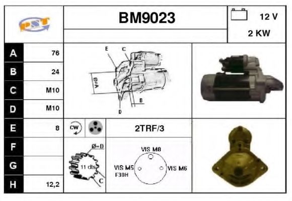 Стартер SNRA BM9023