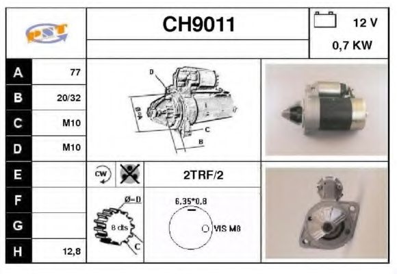 Стартер SNRA CH9011