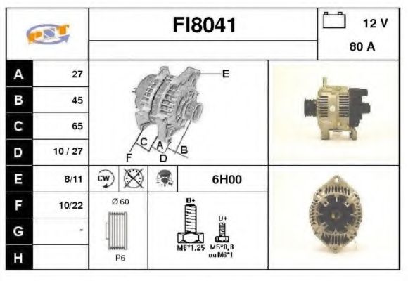 Генератор SNRA FI8041