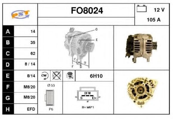 Генератор SNRA FO8024