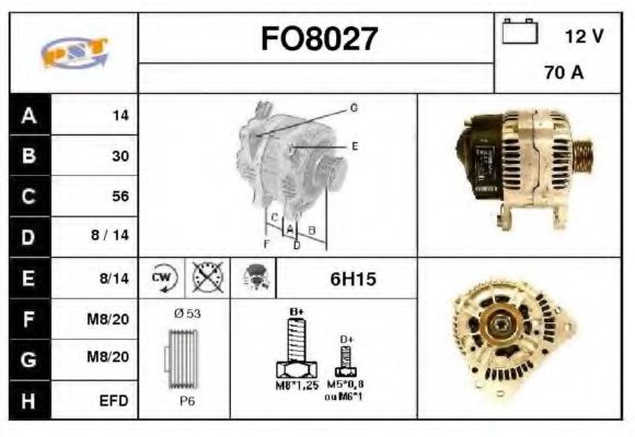 Генератор SNRA FO8027