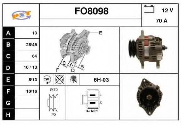 Генератор SNRA FO8098