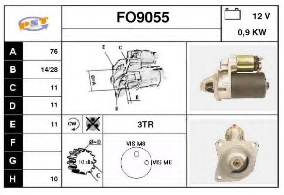 Стартер SNRA FO9055