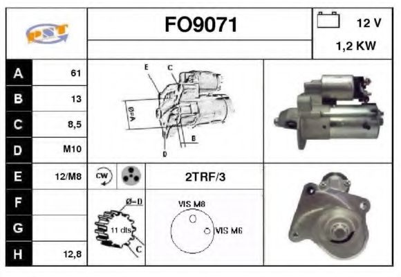 Стартер SNRA FO9071