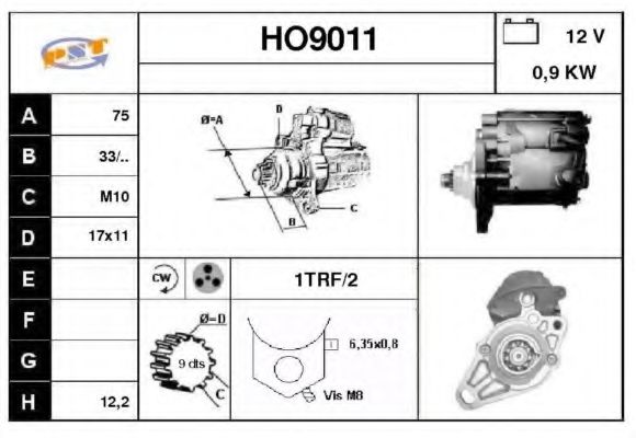 Стартер SNRA HO9011