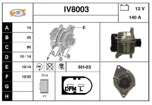 Генератор SNRA IV8003