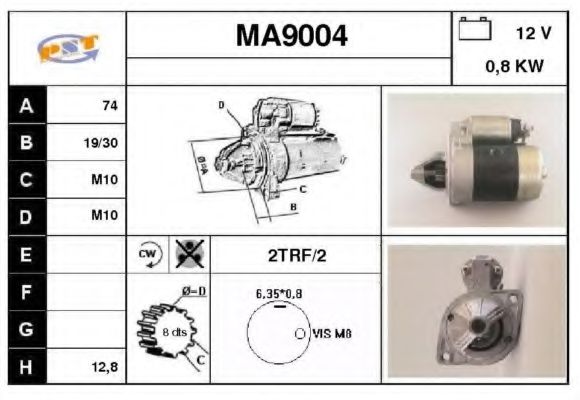 Стартер SNRA MA9004