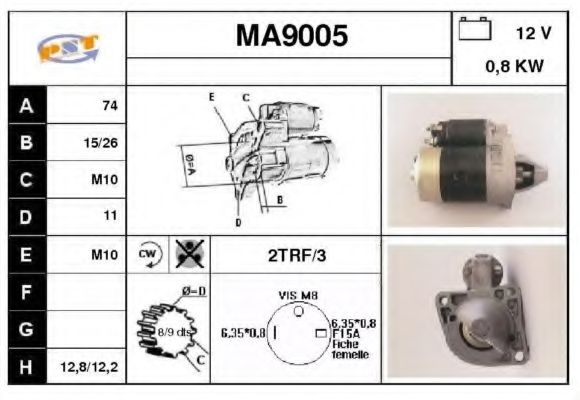 Стартер SNRA MA9005