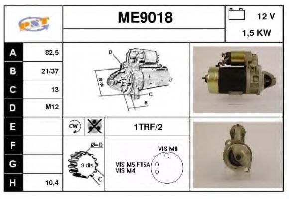 Стартер SNRA ME9018