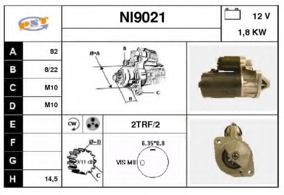 Стартер SNRA NI9021