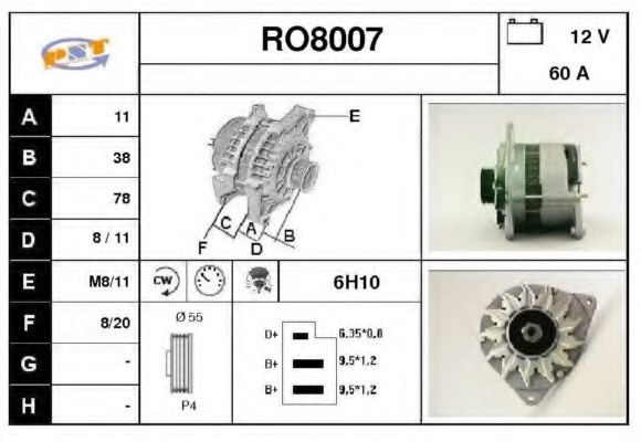 Генератор SNRA RO8007