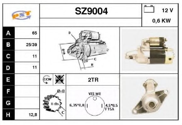 Стартер SNRA SZ9004