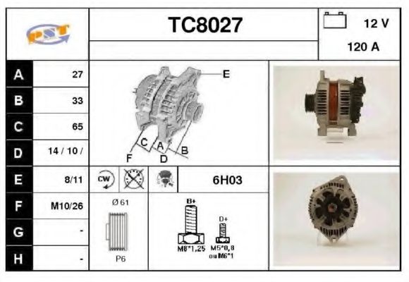 Генератор SNRA TC8027