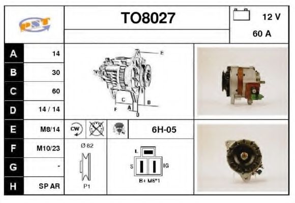 Генератор SNRA TO8027