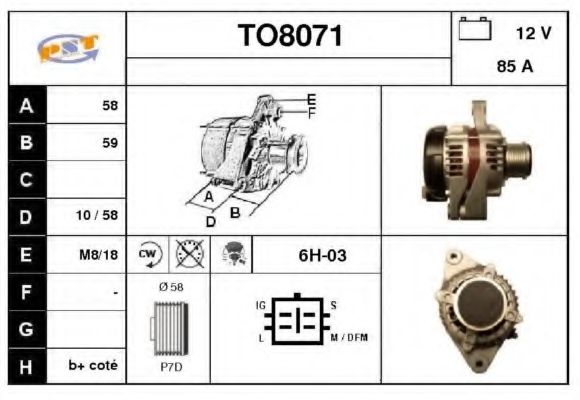 Генератор SNRA TO8071