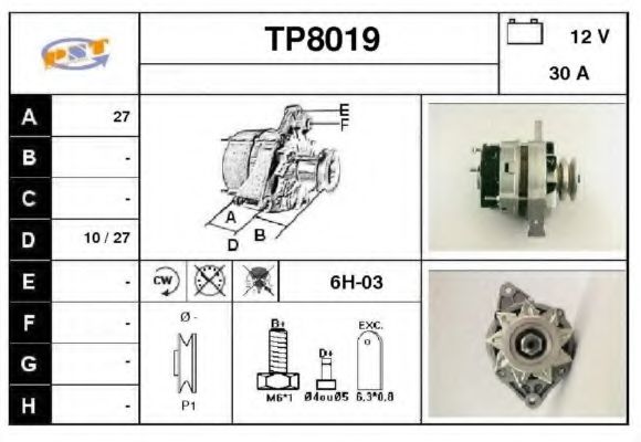 Генератор SNRA TP8019