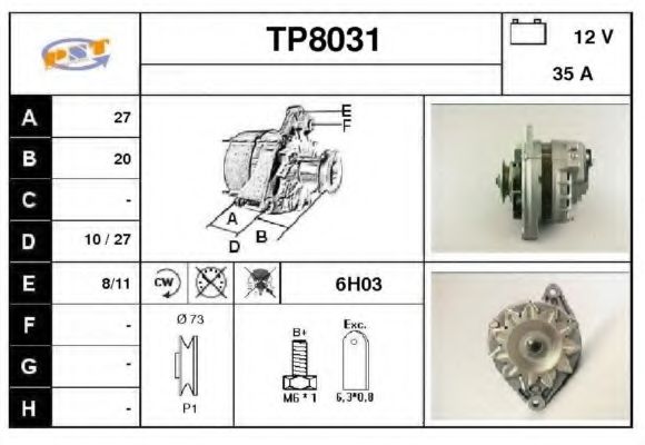 Генератор SNRA TP8031