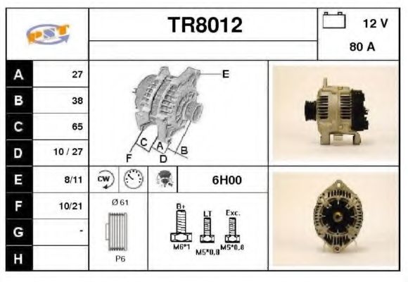 Генератор SNRA TR8012