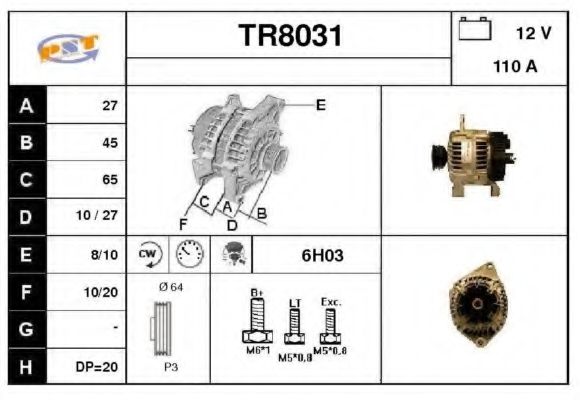 Генератор SNRA TR8031