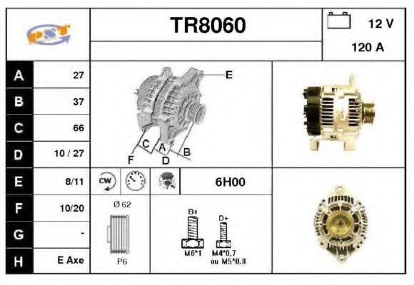 Генератор SNRA TR8060