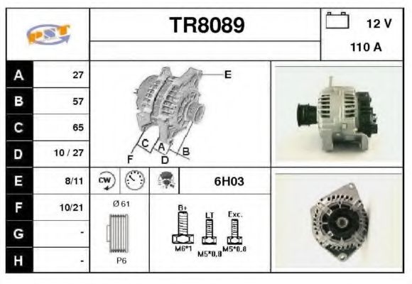 Генератор SNRA TR8089