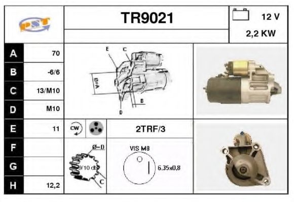 Стартер SNRA TR9021