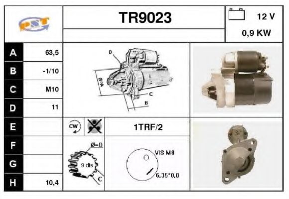 Стартер SNRA TR9023