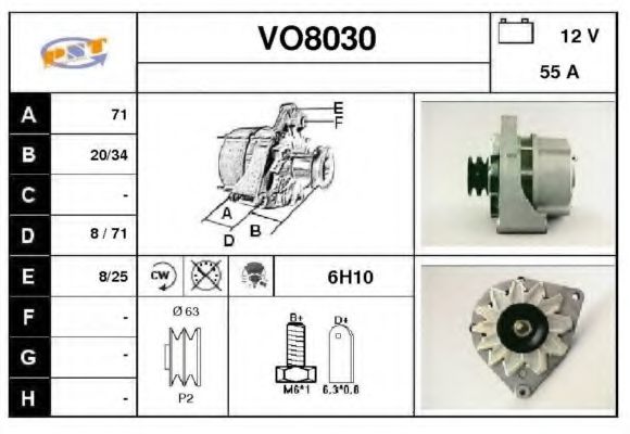 Генератор SNRA VO8030