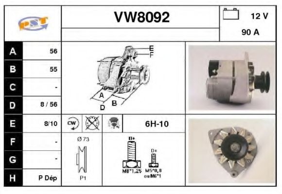 Генератор SNRA VW8092