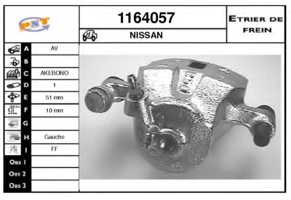 Тормозной суппорт BUDWEG CALIPER 34976