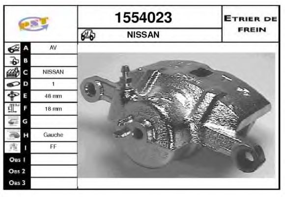 Тормозной суппорт BUDWEG CALIPER 342210