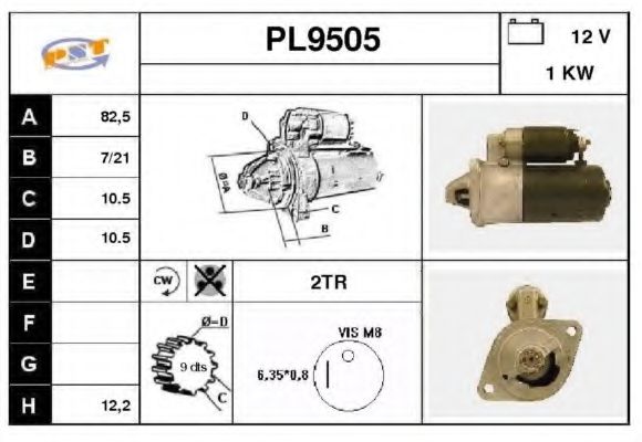 Стартер ELSTOCK 25243
