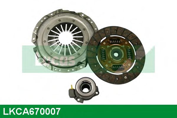 Комплект сцепления LUCAS ENGINE DRIVE LKCA670007