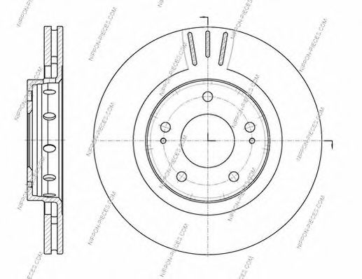 Тормозной диск NPS 17433