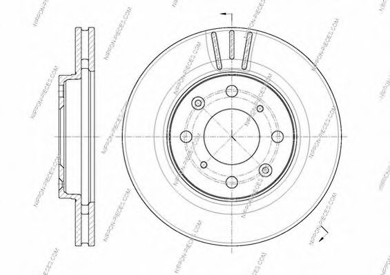 Тормозной диск NPS H330A05