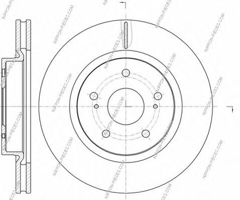 Тормозной диск NPS DI821