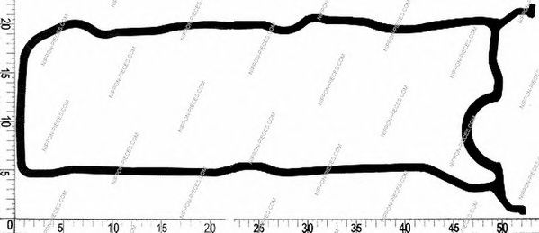 Прокладка, крышка головки цилиндра NPS GP209