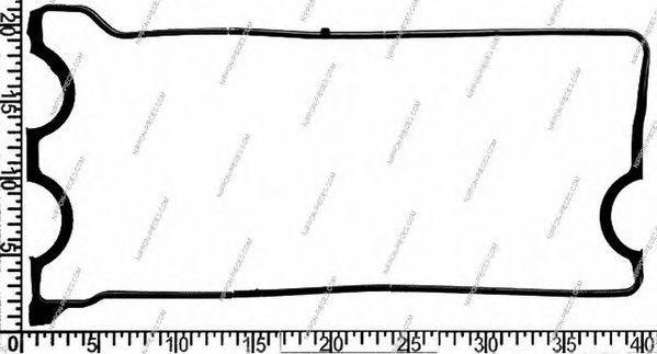 Прокладка, крышка головки цилиндра NPS T122A43