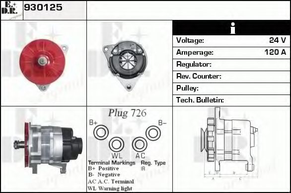 Генератор EDR 930125