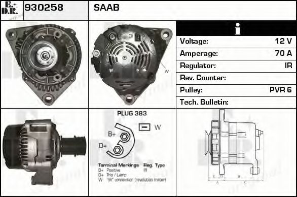 Генератор EDR 930258