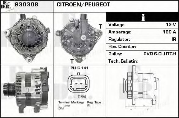 Генератор EDR 930308