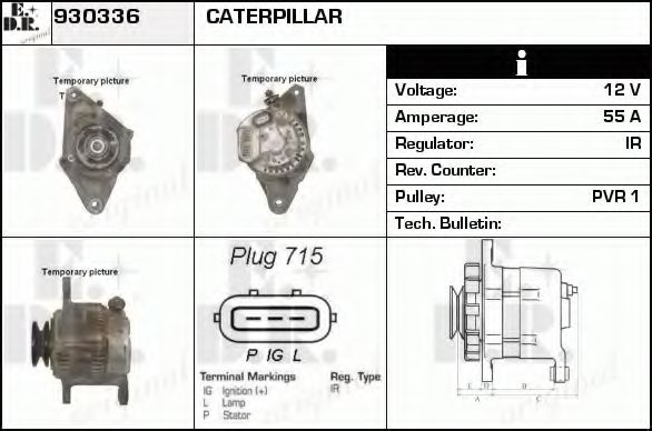 Генератор EDR 930336
