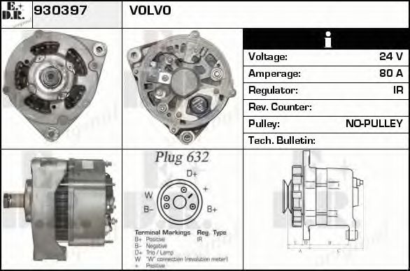 Генератор EDR 930397