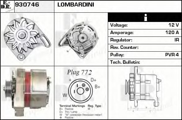 Генератор EDR 930746