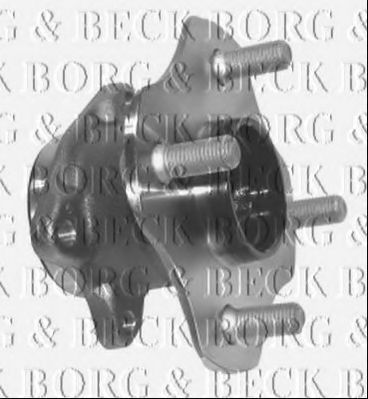 Комплект подшипника ступицы колеса BORG & BECK BWK834