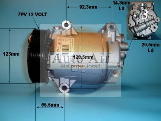 Компрессор, кондиционер AUTO AIR GLOUCESTER 14-1115