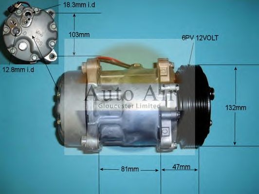 Компрессор, кондиционер AUTO AIR GLOUCESTER 14-1260
