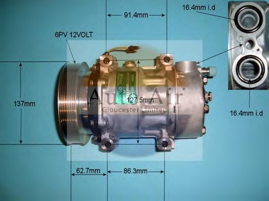 Компрессор, кондиционер AUTO AIR GLOUCESTER 14-4641