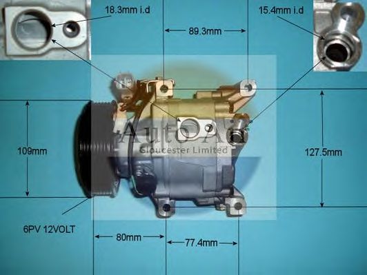 Компрессор, кондиционер AUTO AIR GLOUCESTER 14-4803