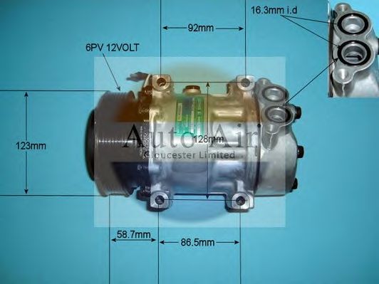 Компрессор, кондиционер AUTO AIR GLOUCESTER 14-7815